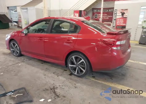 2022 Subaru Impreza Sport from USA, damaged, VIN 4S3GKAM65N3606414